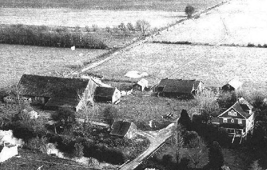 Aerial view of Kirkland Farm - Date Unknown