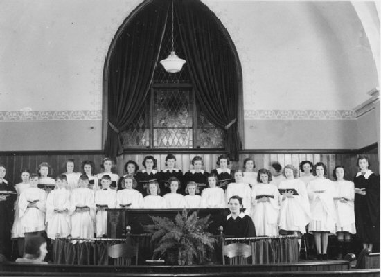 Ladner United Church Childrens Choir - circa 1950