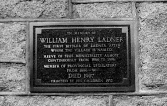 Ladner Clock Tower Plaque - 1932